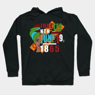 Juneteenth, June 19th, 1865, Black History Hoodie